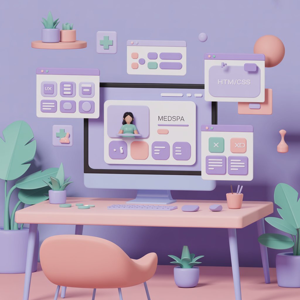 medical spa website design